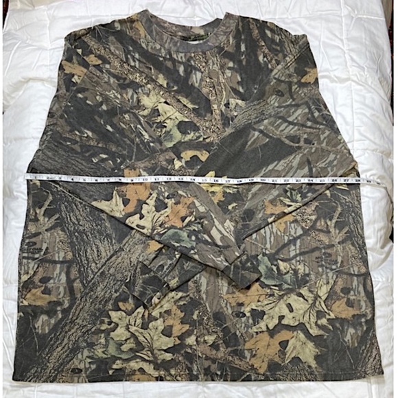 Jerzees Mossy Oak Break Up Long Sleeve Shirt Size 3XL - Picture 4 of 9